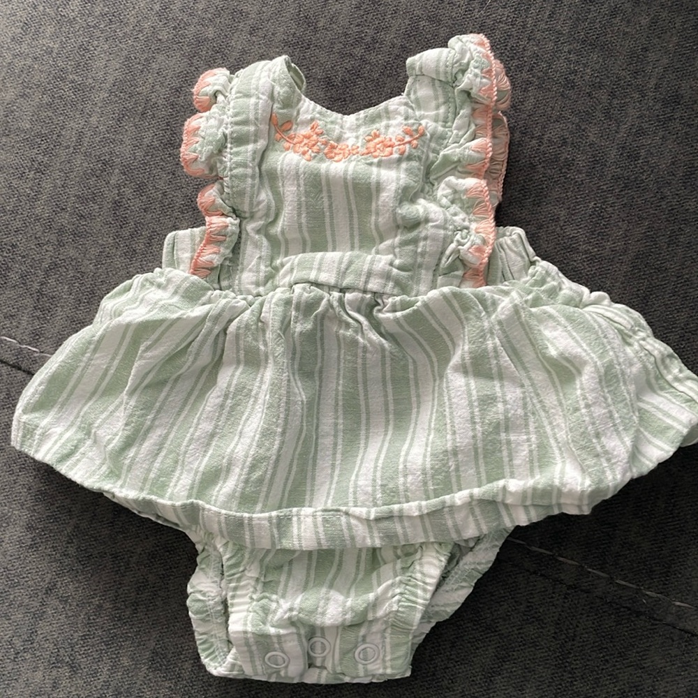 Sleeveless embroidered Carter’s Dress